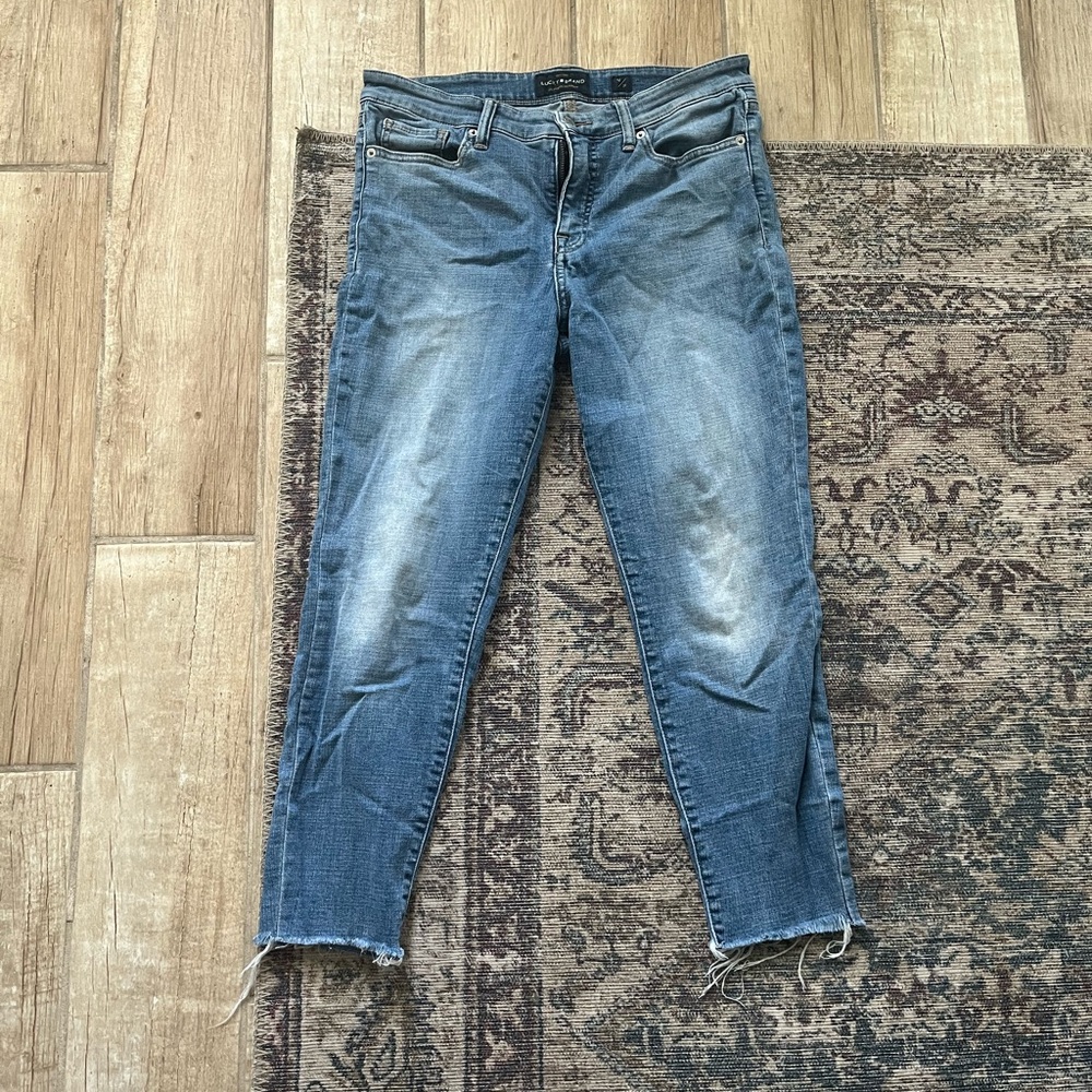 Lucky brand cropped jeans